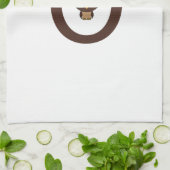 O – フクロウ キッチンタオル (折り畳み)