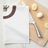 O – フクロウ キッチンタオル (四つ折り)