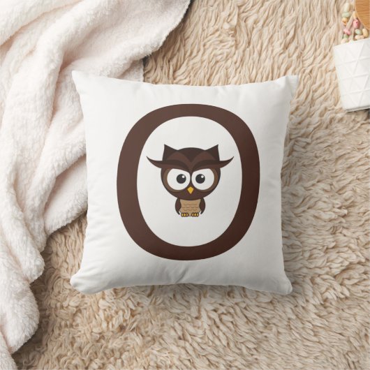 O – フクロウ クッション (ブランケット)