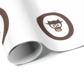 O – フクロウ ラッピングペーパー (ロールコーナー)