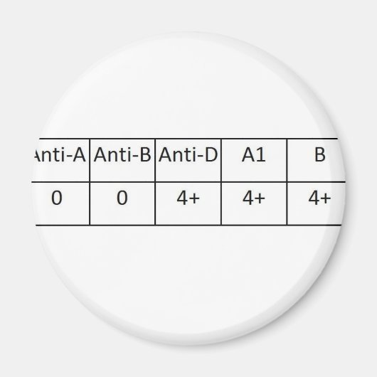 O 前向き マグネット (正面)