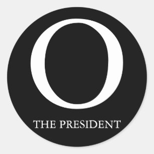 O: 大統領 ラウンドシール