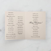 O 来 All Ye Deady Christmas Card シーズンカード (内部)