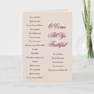 O 来 All Ye Deady Christmas Card シーズンカード