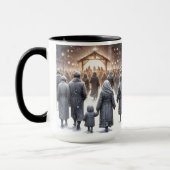 O 来 All Ye Deady Christmas Coffee Mug マグカップ (左)