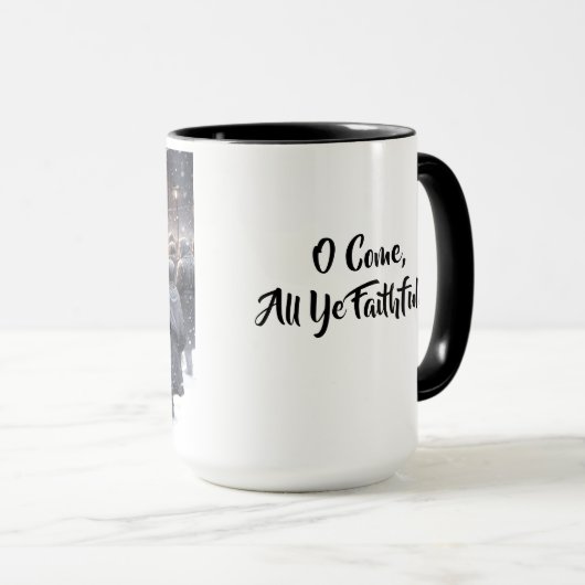 O 来 All Ye Deady Christmas Coffee Mug マグカップ (正面右)