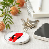 O- 血液型Keychain キーホルダー (側面)