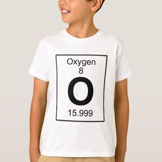 O -酸素 Tシャツ (正面)