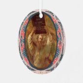 O Adonai Moses and Ten Commandments Advent メタルオーナメント (正面左)