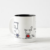 O Amor ツートーンマグカップ (正面左)