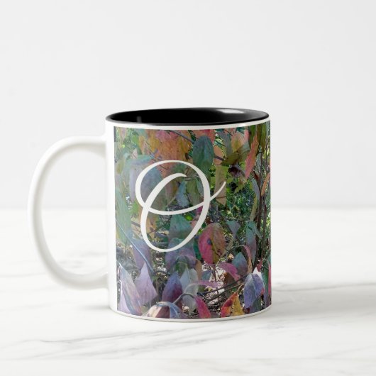 "O", ArborCrosse Initial Mug  ツートーンマグカップ (左)