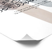 O Believers – Elegant Arabic Calligraphy Wall Art  フォトプリント (角)