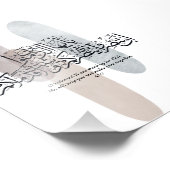 O Believers – Elegant Arabic Calligraphy Wall Art  フォトプリント (角)