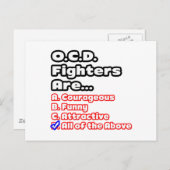 O.C.D.ファイタークイズ ポストカード (正面/裏面)