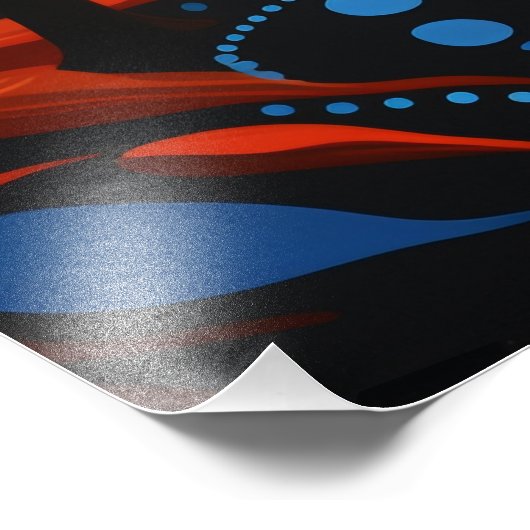 O Caminho do Aborígene フォトプリント (角)