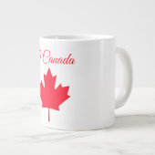 O Canada & Canadian Maple Leaf Specialty Mug ジャンボコーヒーマグカップ (正面右)