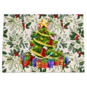 O Christmas Tree Large Gift Bag ラージペーパーバッグ (正面)