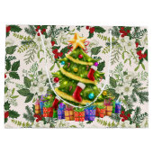O Christmas Tree Large Gift Bag ラージペーパーバッグ (裏面)