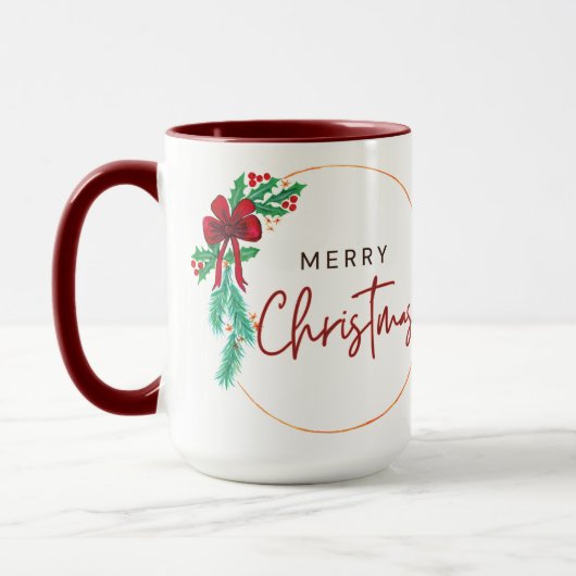 O Come All Ye Faithful | Christian Christmas Mug マグカップ (左)