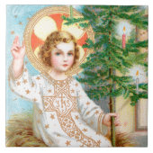 O Come, O Come, Emmanuel (ディテール) 降臨節 タイル (正面)