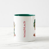 O " Donnell家族Crest_Wisconsin Mug_Green ツートーンマグカップ (中央)
