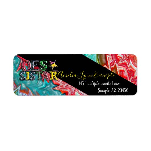 O.E.Sシスター ラベル (正面)