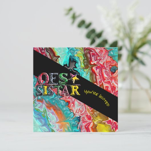 O.E.S SISTAR 招待状 (スタンド正面)