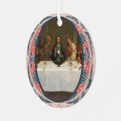 O Emmanuel Renaissance Christian Art Jesse Tree メタルオーナメント (正面左)