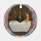 O Emmanuel Renaissance Christian Art Jesse Tree メタルオーナメント (正面)