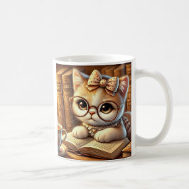 "O Encanto Felino: Guardiões de Mistérios e Carinh コーヒーマグカップ