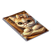 "O Encanto Felino: Guardiões de Mistérios e Carinh ノートブック (右側)