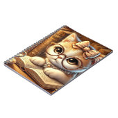 "O Encanto Felino: Guardiões de Mistérios e Carinh ノートブック (左側)