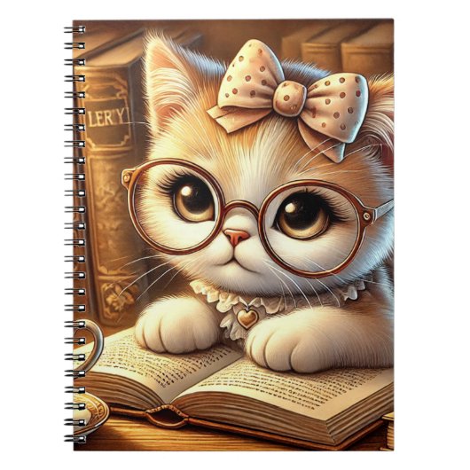 "O Encanto Felino: Guardiões de Mistérios e Carinh ノートブック (正面)