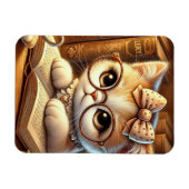 "O Encanto Felino: Guardiões de Mistérios e Carinh マグネット (横)