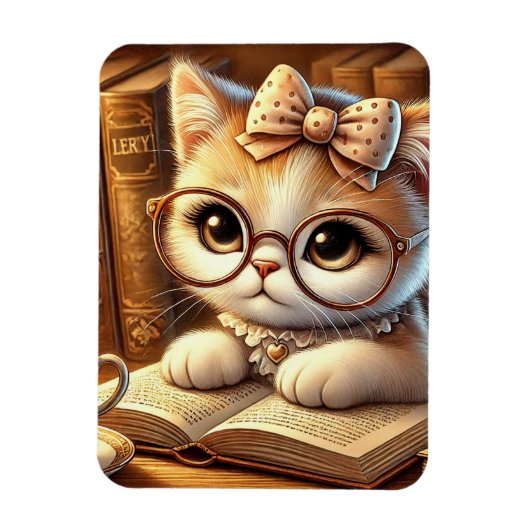 "O Encanto Felino: Guardiões de Mistérios e Carinh マグネット (縦)