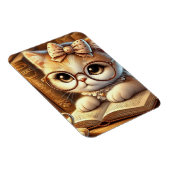 "O Encanto Felino: Guardiões Ímã Flexível com Foto マグネット (右側)