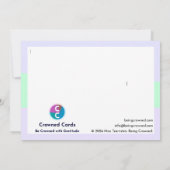 O, Eye Doctor, サンキューカード (裏面)