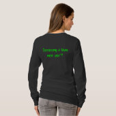 O.F.A. 町をあなたの近くで恐怖に陥れます女性Tシャツ Tシャツ (裏面フル)