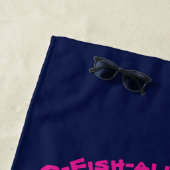 O-Fishに味方する夏魚カラフル ビーチタオル (インサイチュ)