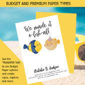 O-FISH-ALかわいい夏おもしろいのブライダルシャワー