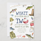 O-Fish-Ally二魚釣り二歳招待状 招待状 (正面)