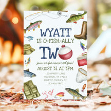 O-Fish-Ally二魚釣り二歳招待状