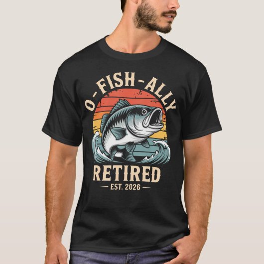 O Fish Ally退役 Tシャツ (正面)