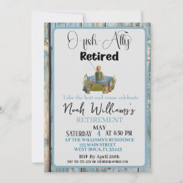 O-Fish-ally釣り人の退職した退職 招待状