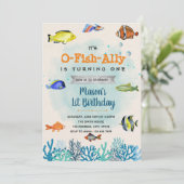 O-Fish-Ally魚釣りの誕生会 招待状 (スタンド正面)
