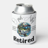 O-Fish-Ally魚釣り退職した退職 缶クーラー (缶正面)