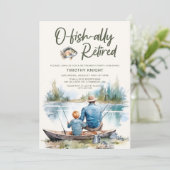 O-fish-ally魚釣り除退職した去パーティー 招待状 (スタンド正面)