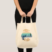 🎣👜「O-Fish-Ally：夢退職したを捕まえるトート!」 トートバッグ (正面(商品))