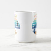 ☕🎣 「O-Fish-Ally：朝退職したの至福2025!」 🌅 コーヒーマグカップ (中央)