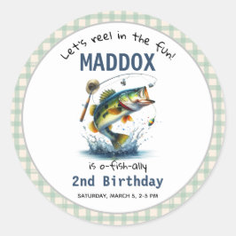 O-Fish-Ally 2魚釣り2回目 ラウンドシール